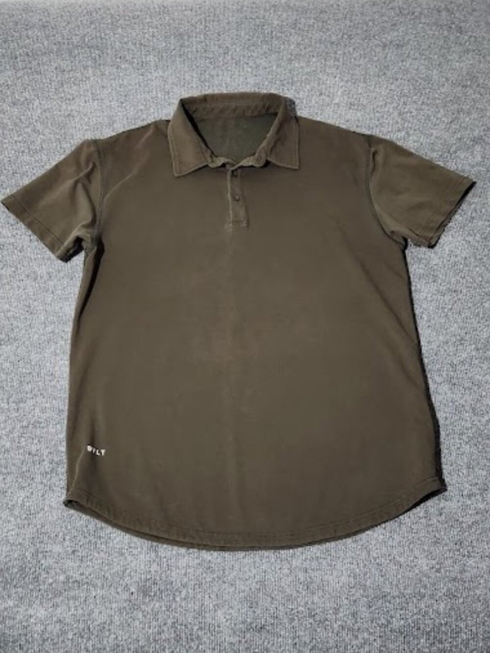 BYLT Lux Men's Short Sleeve Activewear Polo in size Large